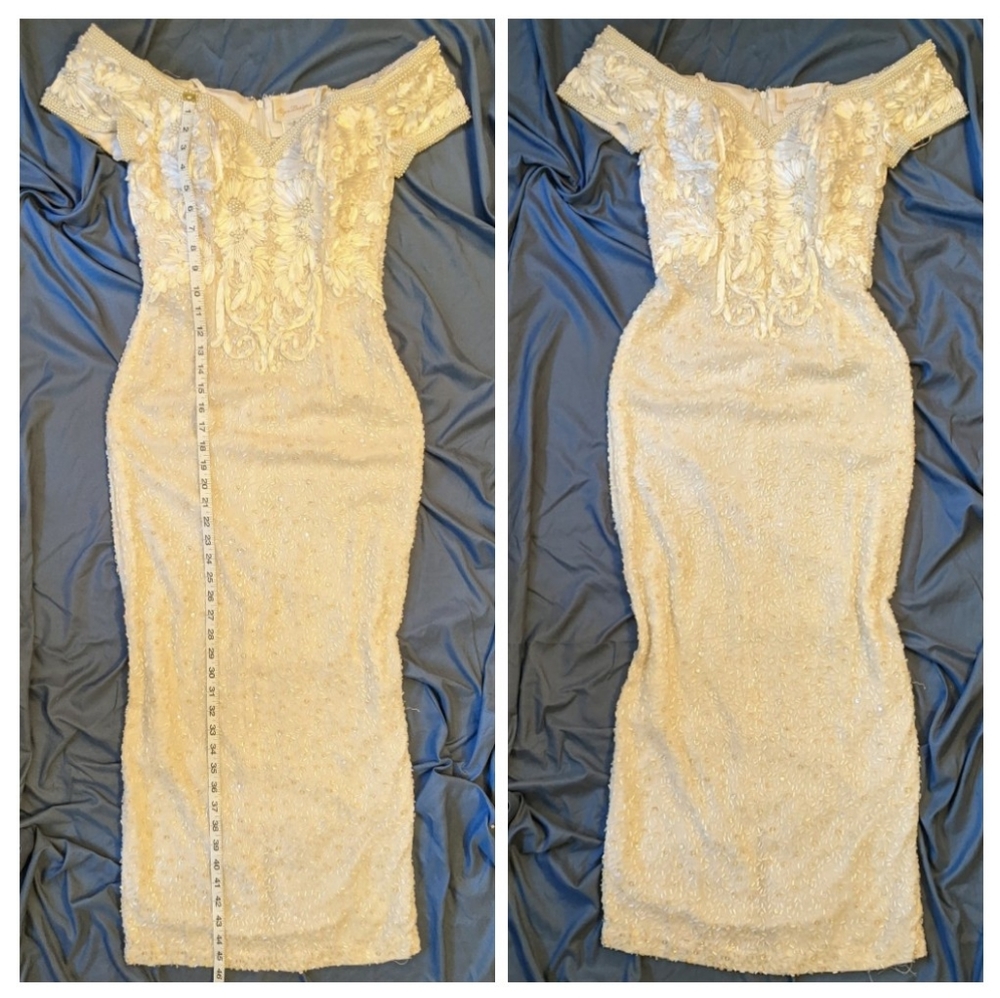 Stunning vintage wedding gown by Alyce Designs